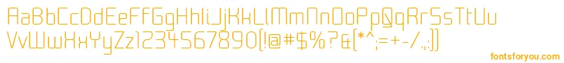 Шрифт Moon00 – оранжевые шрифты