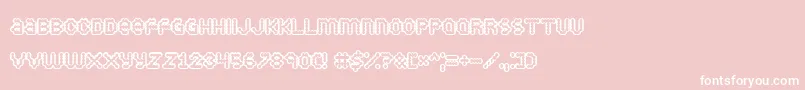 More about Puffyd Font Puffyd Font – White Fonts on Pink Background