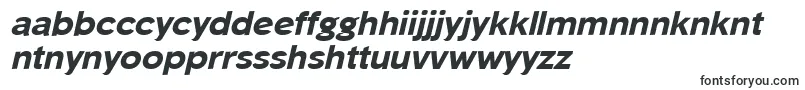 PhinsterExtraboldItalic-Schriftart – ruandische Schriften