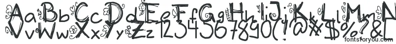 Шрифт Initialized – скриптовые шрифты