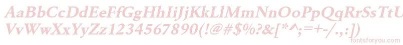 UrwgaramondtwidBoldOblique Font – Pink Fonts