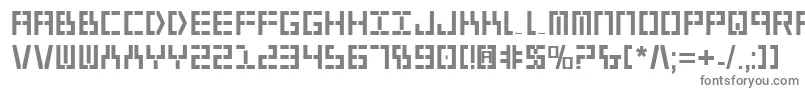 Шрифт Year2000Bold – серые шрифты на белом фоне