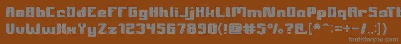 More about Symbolism Font Symbolism Font – Gray Fonts on Brown Background