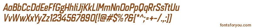 Quarcacondmediumitalic Font – Brown Fonts