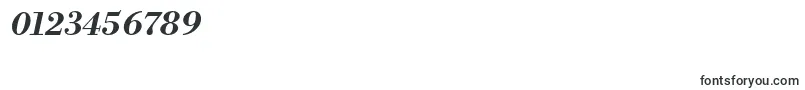 LibrebodoniBolditalic Font – Fonts for Numbers and Digits