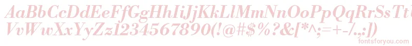 LibrebodoniBolditalic Font – Pink Fonts