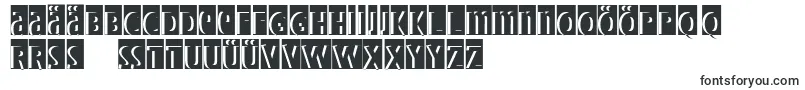 Шрифт Bradburysshadowpaseo – немецкие шрифты