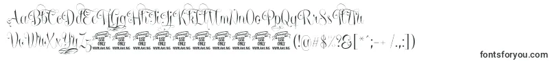Шрифт UndergonePersonaluse – рисованные шрифты