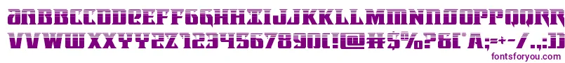 Lifeforcehalf Font – Purple Fonts on White Background