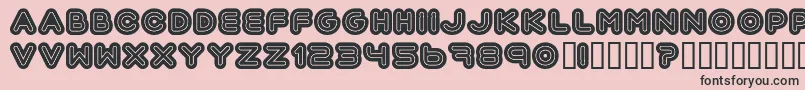 More about Automania Font Automania Font – Black Fonts on Pink Background