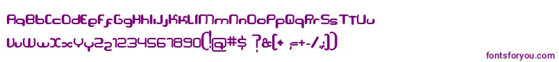 Serpi Font – Purple Fonts on White Background