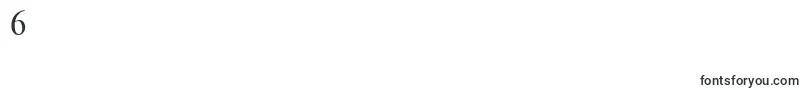 Newtonett Font – Fonts for Digit 6