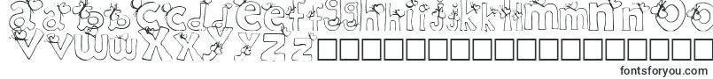 RypChildc-Schriftart – Ausschneideschriften