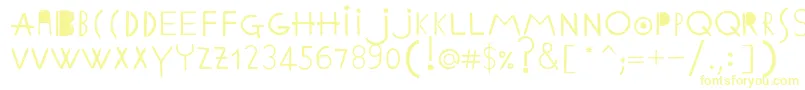 EthnicabcRegular Font – Yellow Fonts