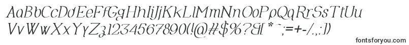 OlimpiaItalic-fontti – Alkavat O:lla olevat fontit