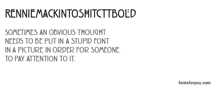 RenniemackintoshitcTtBold-fontti