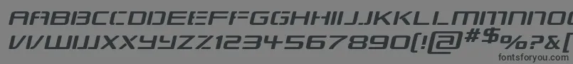 More about RepublikapsExpItalic Font RepublikapsExpItalic Font – Black Fonts on Gray Background