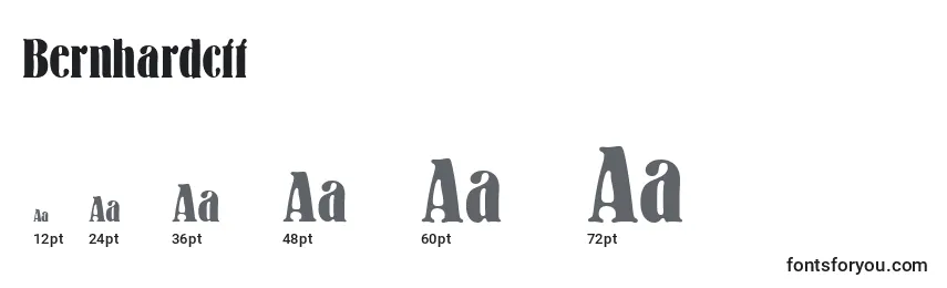 Bernhardctt Font Sizes