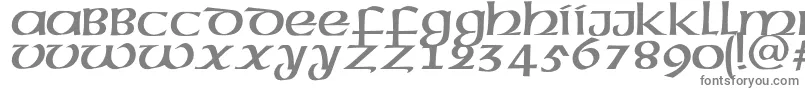 Megenc-Schriftart – Graue Schriften