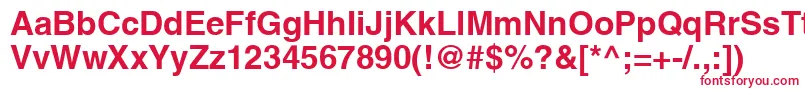 AghlvcyrillicBold Font – Red Fonts