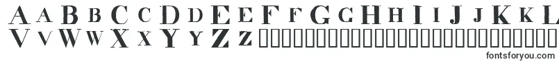Decindar-fontti – Akriibiset fontit