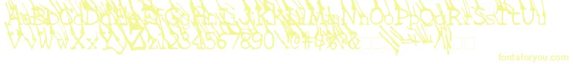 Шрифт LinotypeGrassyBold – жёлтые шрифты