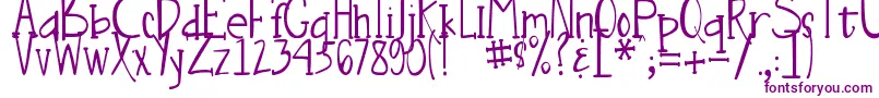 DjbNouveauStraightLite Font – Purple Fonts