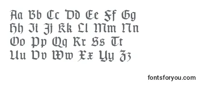 Шрифт Gotischa