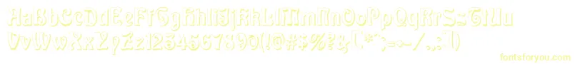 BaldurShadow Font – Yellow Fonts
