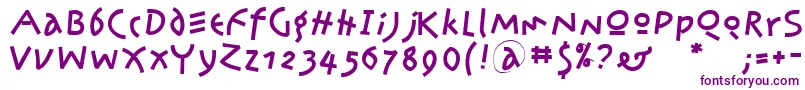 Kleinsamazon Font – Purple Fonts