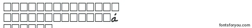 フォントSigmund – ビルマ語の文字