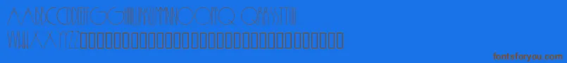 Passion-fontti – ruskeat fontit sinisellä taustalla