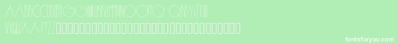Passion-fontti – valkoiset fontit vihreällä taustalla