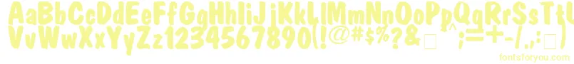 MarketBoldPlain Font – Yellow Fonts