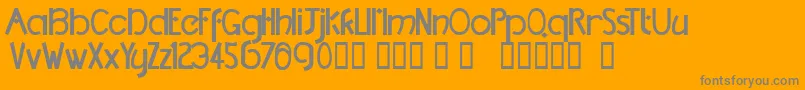 Weitere Informationen zur TmDccNormal-Schriftart TmDccNormal-Schriftart – Graue Schriften auf orangefarbenem Hintergrund