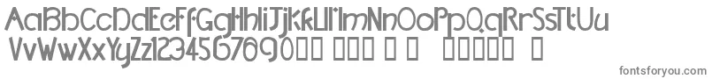 TmDccNormal-Schriftart – Graue Schriften