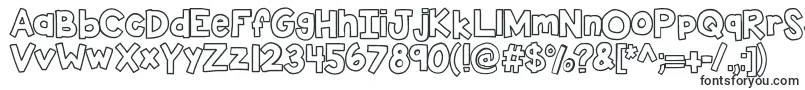 Шрифт Kbsticktoit – шрифты для Corel Draw