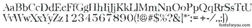 BaskervillerandomRegular-Schriftart – Schriften für Microsoft Office