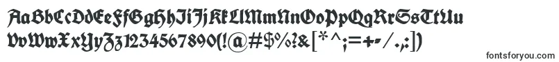 Fettedeutscheschrift Font – Fonts for Microsoft Office