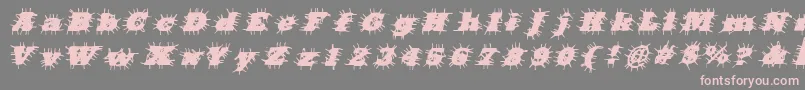 Подробнее о шрифте BadHairDayregular Шрифт BadHairDayregular – розовые шрифты на сером фоне