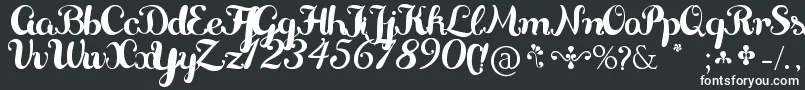 Delikatessen Font – White Fonts