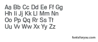 MercedesserialRegular Font