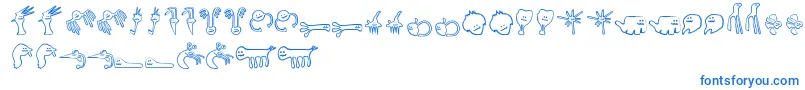 HappyOffspringsOfPlankton Font – Blue Fonts