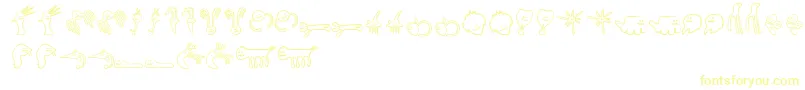 HappyOffspringsOfPlankton Font – Yellow Fonts