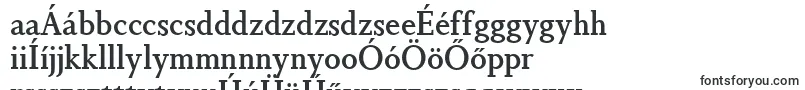 Шрифт NonsolusMedium – венгерские шрифты