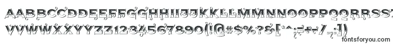 Agreloys1-Schriftart – Kontur-Schriften