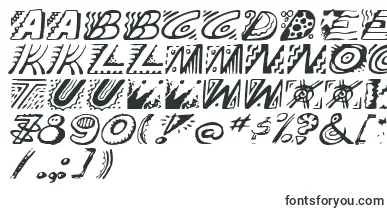  Doodle font