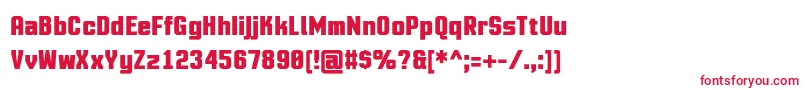 MotioncontrolBold Font – Red Fonts