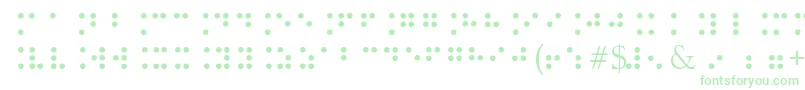 BrailleType Font – Green Fonts