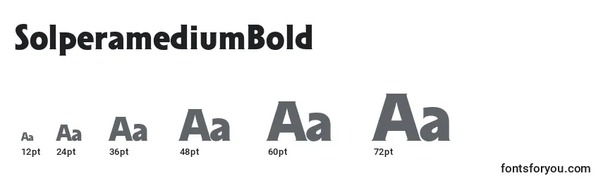 SolperamediumBold Font Sizes